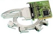 Brainboxes Universal Quad Velocity RS422/485 PCI Card interfacekaart/-adapter