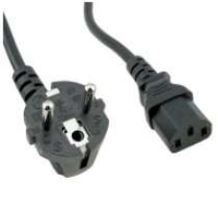 Opengear 440013 cable de transmisión Negro 1,8 m CEE7/7 IEC C13
