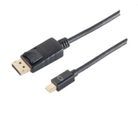 shiverpeaks BS10-52035 DisplayPort-Kabel 2 m Mini DisplayPort Schwarz