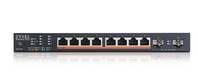 Zyxel XMG1915-10EP Géré L2 2.5G Ethernet (100/1000/2500) Connexion Ethernet, supportant l'alimentation via ce port (PoE)