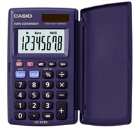 Casio HS8VER calculator Pocket Basisrekenmachine