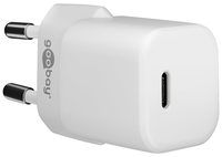 Goobay 59716 mobile device charger Smartphone, Tablet White AC Fast charging Indoor