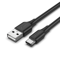 Vention CTHBC USB-kabel 0,25 m USB 2.0 USB A USB C Zwart
