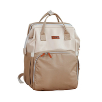 LIINI NAPPY Rucksack Beige, Braun Polyester