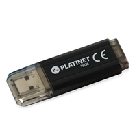 Platinet PMFV16B pamięć USB 16 GB USB Typu-A 2.0 Czarny