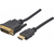 CUC Exertis Connect 127971 câble vidéo et adaptateur 15 m HDMI Type A (Standard) DVI-D Noir