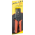 Fixpoint 77268 Kabel-Crimper Crimpwerkzeug Schwarz, Orange