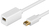 Goobay 52854 cable DisplayPort 1 m Mini DisplayPort Blanco