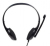 Gembird MHS-002 hoofdtelefoon/headset Bedraad Hoofdband Oproepen/muziek Zwart, Rood