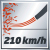 Einhell GE-CL 18 Li E - Solo cordless leaf blowers 210 km/h Zwart, Rood