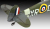 Revell Spitfire Mk.II Starrflügelflugzeug-Modell Montagesatz 1:48