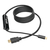Tripp Lite U444-006-H Aktives USB-C-zu-HDMI-Adapterkabel (Stecker/Stecker), 4K, Schwarz, 1,8 m