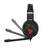 Savio Strike Headphones Wired Head-band Music/Everyday Black, Red