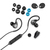 JLab Fit Sport 3 Kopfhörer Kabellos Ohrbügel, im Ohr, Nackenband Mikro-USB Bluetooth Schwarz