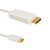 Qoltec 50413 Videokabel-Adapter 2 m DisplayPort USB Typ-C Weiß