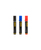 Bi-Office PE4004.1 markeerstift 3 stuk(s) Kogelpunt Zwart, Blauw, Rood