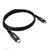 CLUB3D USB4 gecertificeerd Type-C Gen3x2 bidirectionele kabel (40Gbps 8K60Hz 100W Power delivery M-M 0,8 m)
