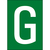 Brady NL859A4GR-G selbstklebendes Etikett Rechteck Dauerhaft Grün, Weiß