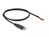 DeLOCK 90524 seriële kabel Zwart 1 m USB A RS-232