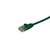 Videk Enhanced Cat5e Booted UTP RJ45 to RJ45 Patch Cable Green 1Mtr