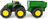 Tomy John Deere Monster Treads Tractor met Aanhanger Licht & Geluid