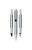 Pelikan Pura P40 stylo-plume Système de remplissage cartouche Petrol colour, Argent 1 pièce(s)