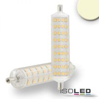 illustrazione di prodotto - Asta a LED R7s SLIM :: 8 W :: 108 SMD :: L: 118 mm :: bianco caldo