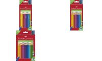 FABER-CASTELL Crayons de couleur Jumbo triangulaire, 20 étui (5660334)