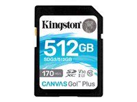 512GB SDXC Canvas 170R C10 UHS-I U3 V30