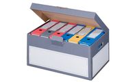 SMARTBOXPRO Archiv-Klappdeckelbox, grau (71600258)