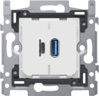 NIKO 420-00513 DUAL USB-A/C LADER SCHR