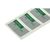 Brady Grün, Silber Vorbedrucktes, selbstklebendes Etikett, 15.88mm x 38.1mm, 120 Stück