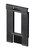 Durable BASIC Recycled Plastic Letter Tray Risers Spacers | Black