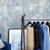Relaxdays Kleiderbügel im 50er Set, Hosenstange, für Röcke, Hemden, Jacken, Haken 360° drehbar, stabil, Holz, schwarz