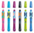 Füllhalter (Patronenfüllsystem) griffix® Füller für Rechtshänder, Neon Black , A, schwarz, Blisterkarte mit 1 Schreibgerät inkl. 1 Tintenpatrone