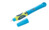 Füllhalter (Patronenfüllsystem) griffix® Füller für Linkshänder, Neon Fresh Blue , A, blau, Blisterkarte mit 1 Schreibgerät inkl. 1 Tintenpatrone