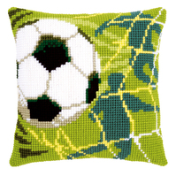 Cross Stitch Kit: Cushion: Football