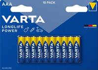 Varta Longlife Power Micro AAA Batterie 4903 LR03 (10er Blister)
