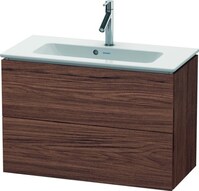 DURAVIT LC625702121 Waschtischunterbau L-CUBE Compact 550 x 820 x 391 mm nussbau