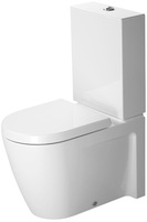 DURAVIT 21450900001 Stand-WC-Kombination STARCK 2 z Kombi m Spülk. 370x630mm Ab