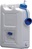 HÜNERSDORFF 816710 Wasserkanister 22 l HDPE mit Ablasshahn + Pumpspender H495x1