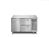 cookmax Tiefkühltisch 168 l GN 1/1 1 Tür