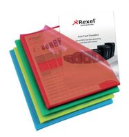 Rexel Nyrex Cut Folders A4 Clear 12216AS (PK100)