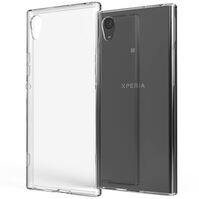 NALIA Custodia compatibile con Sony Xperia XA1, Cover Protezione Silicone Trasparente Sottile Gel Case, Copertura Gomma Lucida Morbido Ultra-Slim Protettiva Telefono Cellulare B...