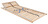 Lattenrost verstellbar; 80x200 cm (BxL); braun