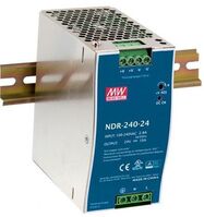 DIN-RAIL 24VDC FORSYNING, -20~ NDR-240-24, 240W, 10A, MEAN WE NDR-240-24Power Supply Units