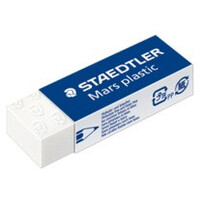 GOMA DE BORRAR MARS PLASTIC 65X23X13MM.) STAEDTLER 526 50