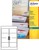 Etichette bianche per indirizzi per stampanti Inkjet - 99,1x67,7 - 25 ff