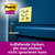 Post-it® Super Sticky Z-Notes, Canary Yellow™, 76 mm x 127 mm, 1 Block à 90 Blatt