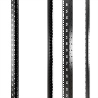 SCHROFF Varistar CP 19" paneel/glijarm, RAL 7021, 42 U, 2000H